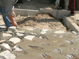 En el municipio de Tuxpan se modernizaron 2.2 kilómetros con empedrado ahogado en concreto. EL INFORMADOR / ARCHIVO