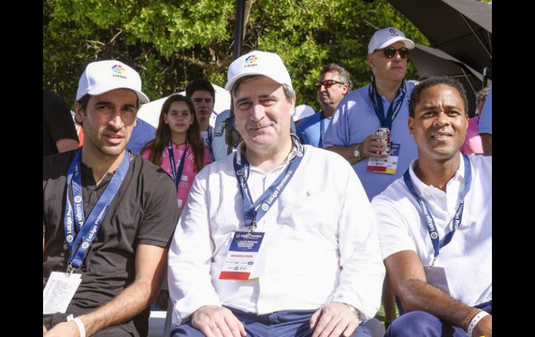 El ex capitán del Real Madrid no marcó ningún gol pero dejó detalles. EFE /