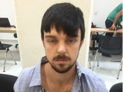 Ethan se había teñido el cabello y la barba, lo que finalmente no despistó a las autoridades que lo detuvieron. AP / Fiscalía de Jalisco