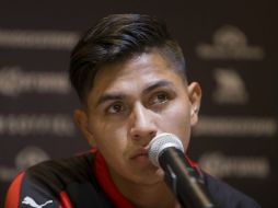 ''Yo quiero consolidarme en Atlas, jugar una Liguilla, jugar una final y si se puede, ganarla'', señala. MEXSPORT /