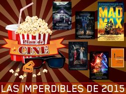 Estas son las películas que no pudiste perderte en este año. EL INFORMADOR /