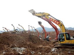 Once mineros lograron escapar a tiempo, mientras que nueve ya fueron rescatados. EFE / Z. Yabin