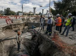 La celeridad con la que se han realizado los trabajos permitirá que se concluya 36 horas antes de lo previsto. EL INFORMADOR / R. Tamayo