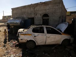 Activistas aseguran que los rusos rambién atacan zonas residenciales y no sólo posiciones del EI. EFE / Y. Arhab