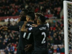 Liverpool presume de 30 unidades, está en séptima posición y a un punto del boleto a los certámenes continentales la próxima campaña. EFE / L. Parnaby