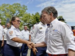 Santos ofreció un mensaje con motivo del año nuevo. EFE / ARCHIVO