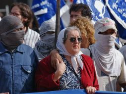 Los agresores dijeron a Hebe de Bonafini (foto) que le pegarían un tiro. AP / ARCHIVO