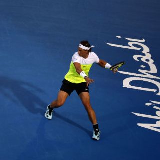 Rafael Nadal jugará su primera final del año en Abu Dhabi
