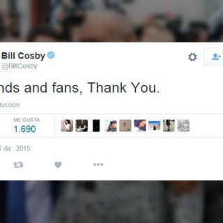 Bill Cosby envía tuit de agradecimiento a fans y familiares