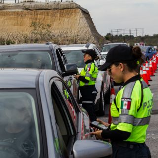 Con operativo las 24 horas, 157 conductores van al CURVA