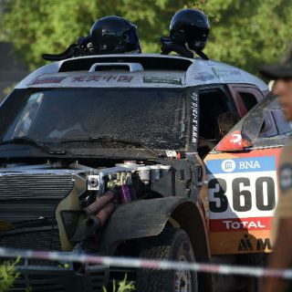 Suspenden Rally Dakar tras accidente