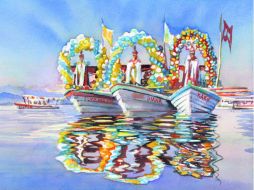 Tradición: Aquí están Melchor, Gaspar y Baltazar. EL INFORMADOR /