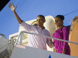 Barack Obama pasó buena parte de sus vacaciones lejos de la vista del público. AP / E. Vucci