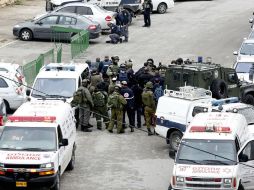 No se dan detalles sobre el origen de los altercados de este día, en el lugar sagrado en disputa entre Israel y Cisjordania. EFE / A. Al Hashlamoun