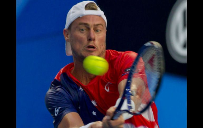 Lleyton Hewitt colgará la raqueta a finales de enero. AFP / T. Ashby
