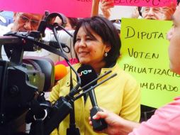 Gisela Mota fue asesinada este sábado en su casa de Temixco. EFE / ARCHIVO