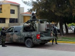 La Sedena informó que tantos los detenidos como todo lo asegurado fueron puestos a disposición de las autoridades. NTX / ARCHIVO