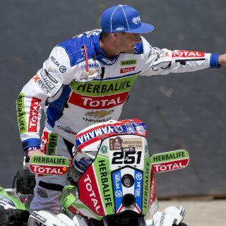 Ignacio Casale, ganador de la segunda etapa del Dakar