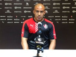 Egidio señala que viene a integrarse con todo al Atlas. TWITTER / @atlasfc