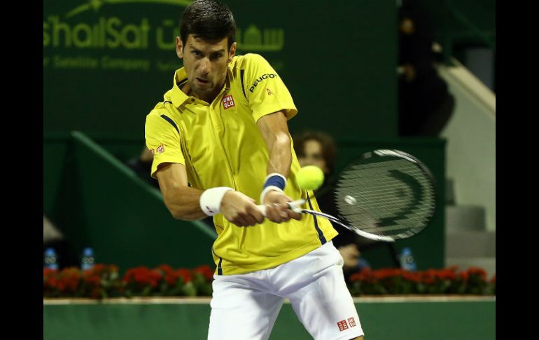 Novak Djokovic confesó que fue a ganar este trofeo. AFP / K. Jaafar