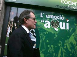 Mas fue descartado y reclaman a su grupo proponer otro candidato. AP / M. Fernández