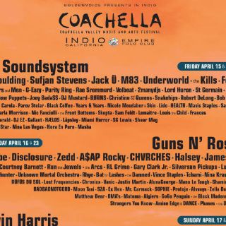 LCD Soundsystem y Guns N' Roses encabezarán Coachella