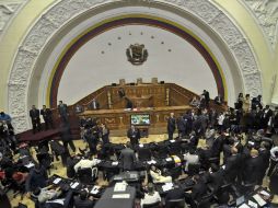 Tendrán como único punto la juramentación de la junta directiva de la Asamblea. AFP / J. Barreto