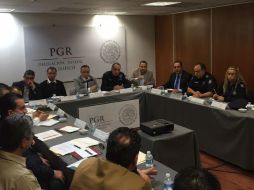 Otro de los acuerdos fue el reforzamiento de la vigilancia de las sucursales bancarias en la ZMG. ESPECIAL / PGR Jalisco