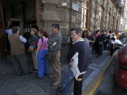 La Sepaf señala que para 2016 será necesario dar mayores facilidades a la población para que realice sus pagos. EL INFORMADOR / E. Barrera