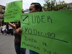 Uber ha dicho que está a favor 'de una regulación que ponga en el centro el derecho del ciudadano'. EL INFORMADOR / ARCHIVO