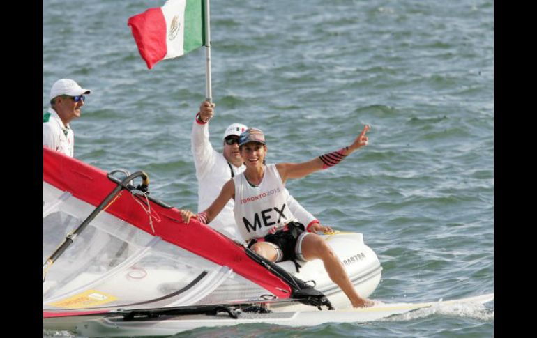 Buscarán incrementar el número de cuotas dentro de la clase láser radial, con la experimentada Tania Elías Calles. TWITTER / @CONADE