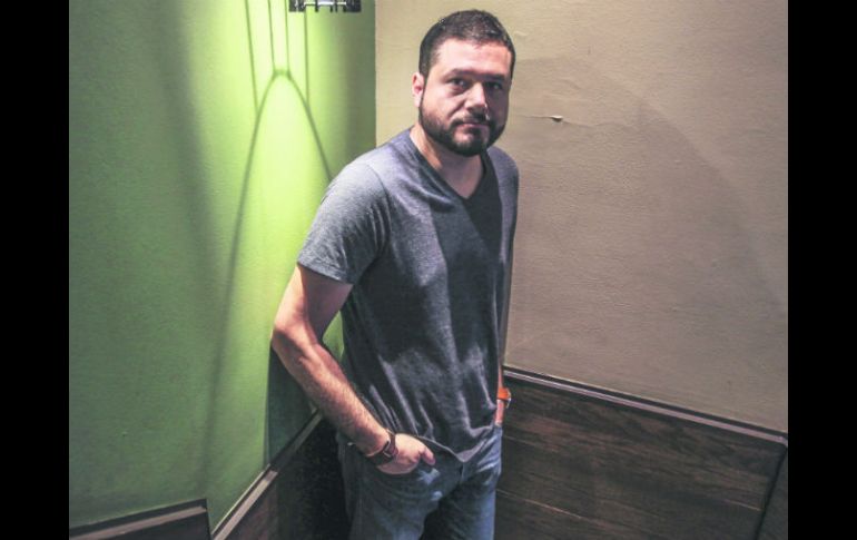 Sonriente. El realizador confía que tiene mucho por hacer en el mundo del cine. EL INFORMADOR / F. Atilano