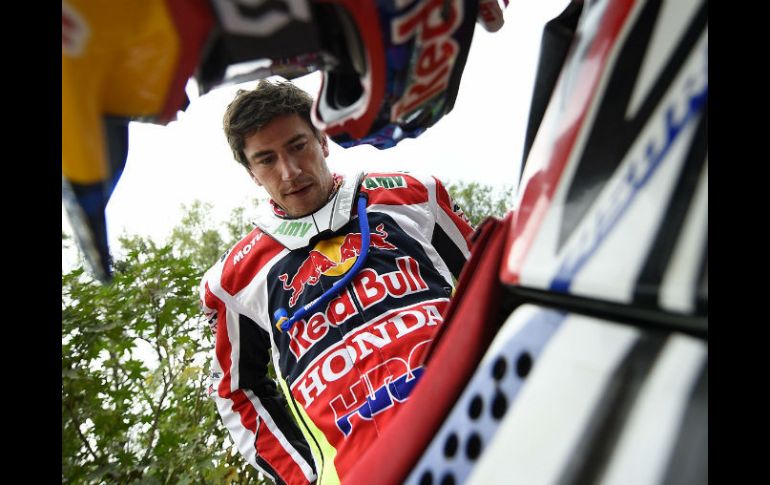 Esto podría privarlo de su etapa 14 de la historia. AFP / F. Fife