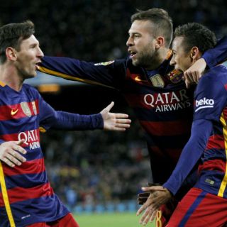 Con doblete de Messi, Barcelona golea en Copa del Rey