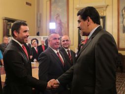 Recalca que ha pasado las últimas semanas 'buscando el punto para una ofensiva sostenible de creación'. EFE / Prensa Miraflores