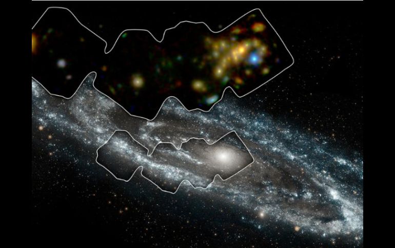La misión espacial observó 40 'binarias de rayos X' las cuales constan de un agujero negro o una estrella de neutrones. TWITTER / @nasa