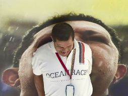 El retiro de las imágenes de Bolívar y Chávez generó polémica en Venezuela, donde el martes asumió la nueva Asamblea. AFP / R. Schemidt