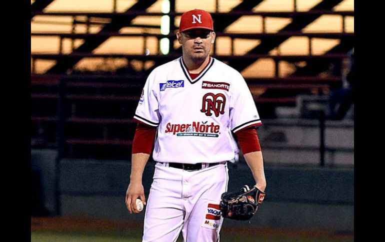 El mexicoamericano Eddie Gamboa abrió el juego por Navojoa y lanzó siete entradas en blanco. FACEBOOK / OficialMayosBeisbol