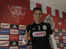 El joven portero señaló la importancia del torneo en que pelean descenso. EL INFORMADOR / R. Tamayo
