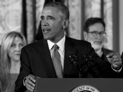 Las lágrimas del Presidente durante su discurso llegaron a las portadas de muchos medios. AP / ARCHIVO