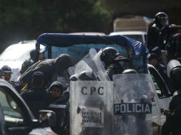 Los 30 normalistas detenidos el pasado 7 de diciembre  están acusados de delitos federales. SUN / ARCHIVO