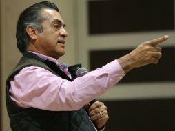 ''Mi función es gobernar bien Nuevo León y no estoy buscando más allá que eso'', dice Rodríguez Calderón. EL INFORMADOR / ARCHIVO