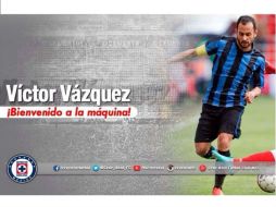 El español llega procedente del Brujas de Bélgica, escuadra donde militó las últimas cuatro temporadas. TWITTER / @cruz_azul_fc