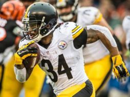 La ausencia del corredor se debe a que aún no se recupera de una lesión en el pie. TWITTER / @steelers