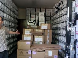 En total llegaron 519 mil 45 boletas electorales empaquetadas en 142 cajas, junto con las actas y la tinta endeble. EL INFORMADOR / ARCHIVO