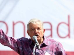 El líder del partido juzgó al Ejército y la Marina por detener a 'El Chapo' Guzmán y por no ser capaces de resolver el caso Ayotzinapa. SUN / ARCHIVO