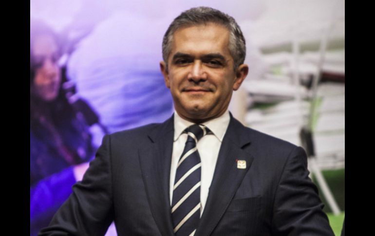Miguel Ángel Mancera, comentó que se incluirán cruceros seguros, semaforización inteligente y la validación de fotomultas. SUN / ARCHIVO