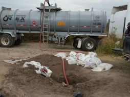 Los elementos castrenses procedieron al aseguramiento del vehículo, hallado hacia las 9:30 horas. EL INFORMADOR / ESPECIAL