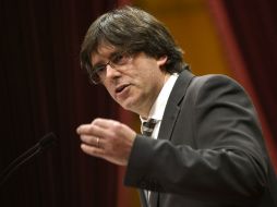 Fue investido este domingo luego de la renuncia forzada de Mas. AFP / L. Gene