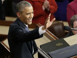 Se trata del último informe de gobierno del presidente Barack Obama, conocido oficialmente como el Mensaje del Estado de la Unión. AP / P. Martínez